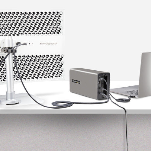 Thunderbolt 3 PCIe Erweiterungsgehäuse Dual Slot 8K-Ausgabe für Laptops
