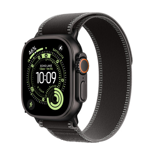 Apple Watch Ultra 3 GPS + Cellular 49mm Black Titanium Case OLED Touchscreen 64GB Wi-Fi GPS