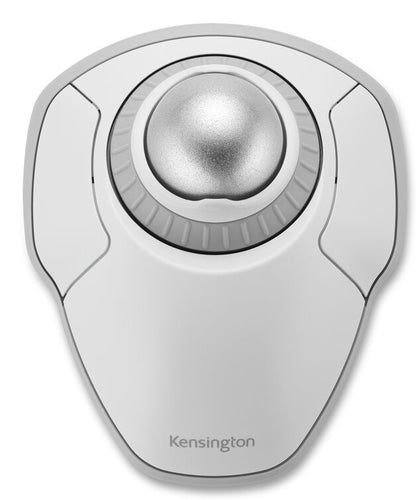 Kensington K70991WW Kabellose Maus – 1600 DPI, Silber & Weiß, Beidhändiges Design