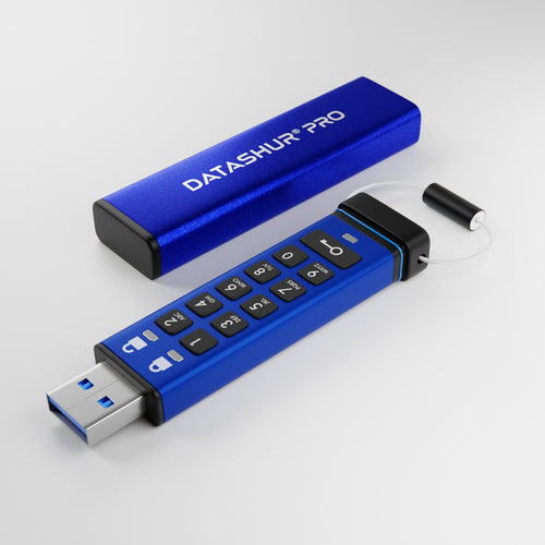 32GB iStorage datAshur Pro USB Flash Drive 256-bit Encryption USB 3.0 170MB/s