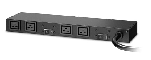 APC AP6031A Basic Power Distribution Unit (PDU) Schwarz 1HE mit 4 Wechselstromausgängen