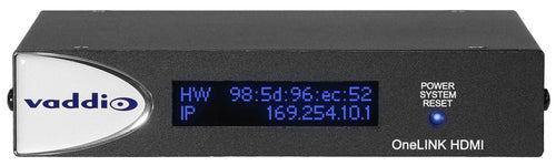 Vaddio OneLINK HDMI AV Repeater - 100m Wired - Black
