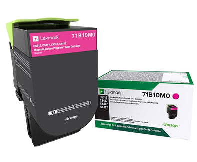 Toner Cartridge Lexmark 71B10M0 Magenta Compatible Easy Install