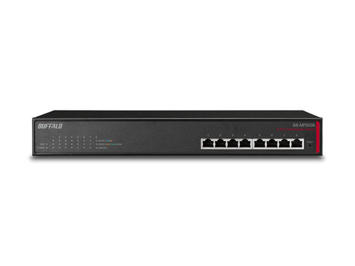 Buffalo BS-MP2008 10G Managed Network Switch – Rackmontierbar