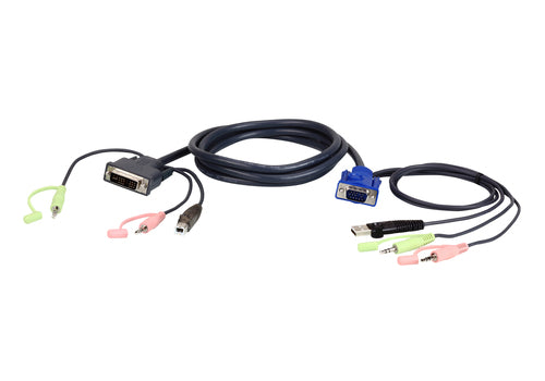 ATEN 2L-7DX2U video cable adapter