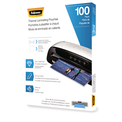 Fellowes 5743301 laminator pouch