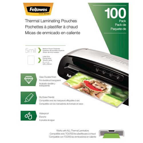 Fellowes 5743501 laminator pouch