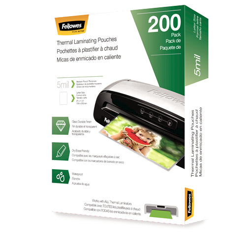Fellowes 5743601 laminator pouch