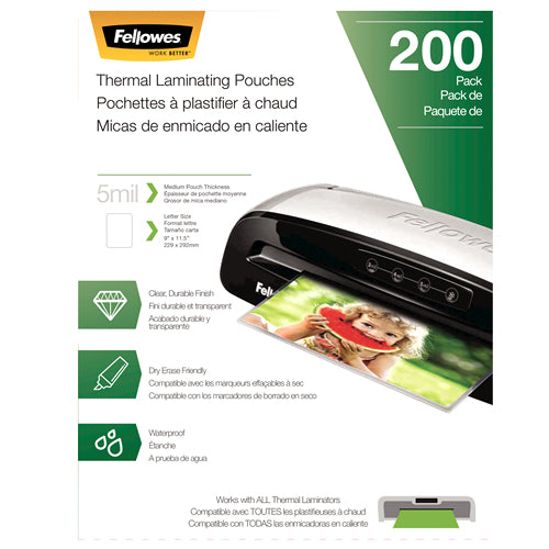 Fellowes 5743601 laminator pouch