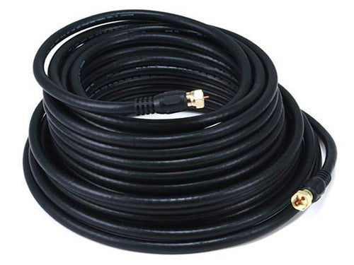 Monoprice RG6/RG6, F/F, 15.24 m coaxial cable