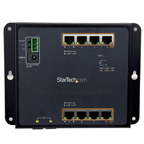 StarTech.com IES101GP2SFW network switch