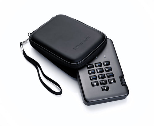 iStorage diskAshur PRO2 1TB Sichere tragbare Festplatte FIPS 140-2 AES-XTS 256-Bit-Verschlüsselung