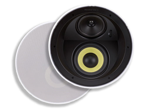 Monoprice 7605 3-Way 2.0 Channel Loudspeaker 80W Black/White