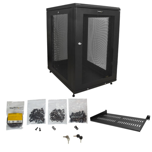 StarTech.com RK1833BKM rack cabinet