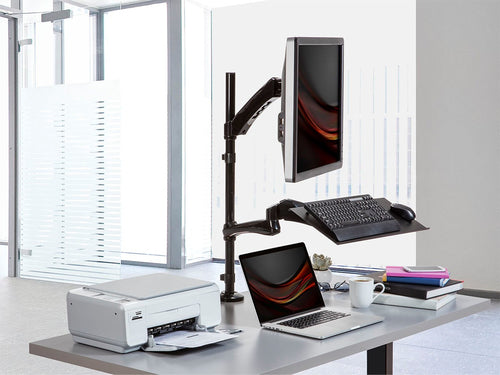 Monoprice 15718 desktop sit-stand workplace