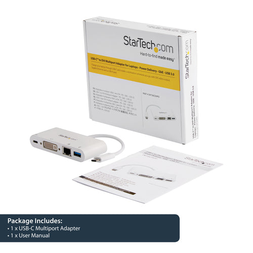 StarTech.com DKT30CDVPD laptop dock/port replicator