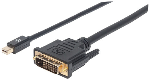 Mini DisplayPort to DVI-D Video Cable 1.8m 1080p 60Hz Male to Male
