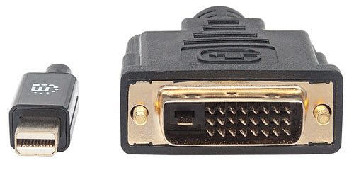 Mini DisplayPort to DVI-D Video Cable 1.8m 1080p 60Hz Male to Male