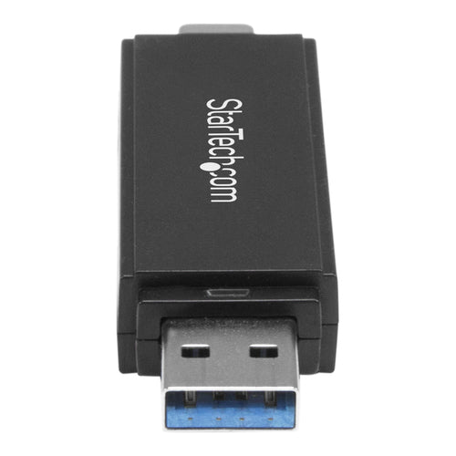 StarTech.com USB 3.0 Memory Card Reader/Writer - SD & microSD - 5000 Mbit/s - USB-C & USB-A