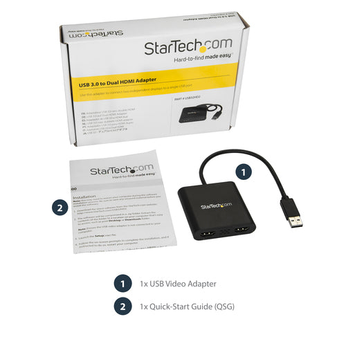 StarTech.com USB32HD2 USB graphics adapter