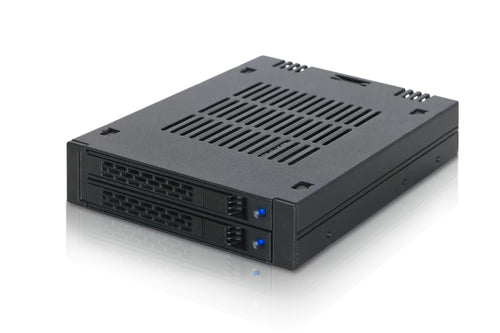Icy Dock Drive Bay Panel 9.5mm Black Metal 12 Gbit/s