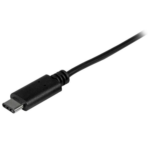 StarTech USB-C to Micro-B Cable 0.5m - USB 2.0 - Fast Data Transfer - Black