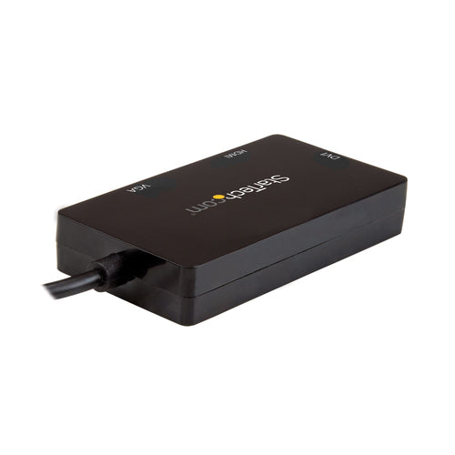 StarTech.com 4K USB-C Multiport Video Adapter - 3-in-1 DVI, HDMI, VGA Connectivity
