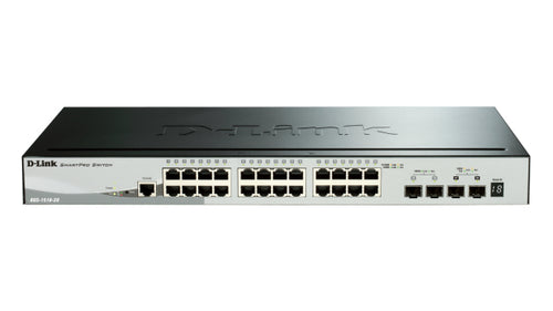 D-Link Gigabit stapelbarer managed PoE-Switch mit 52 Ports und 10G SFP+