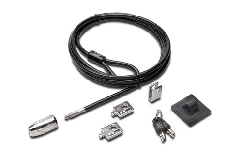 Cable Lock Kensington K67990US 2.43m Carbon Steel Key Access Black Silver