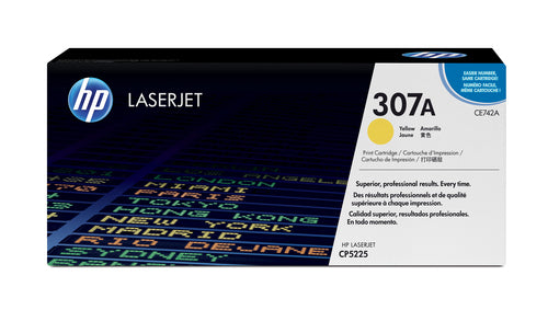 HP 307A Yellow Original LaserJet Toner Cartridge 7300 Pages