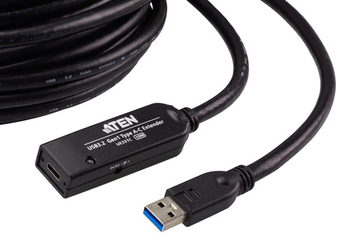 USB Cable ATEN UE331C 10m USB A to A 5 Gbit/s Black