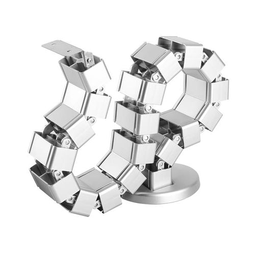 Cable Management Spine StarTech.com Organizer Plastic Steel Silver