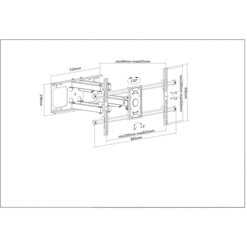 Manhattan 461290 monitor mount / stand