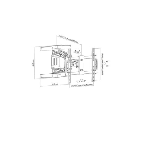 Manhattan 461306 monitor mount / stand
