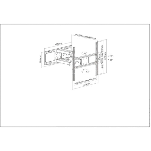 Manhattan 461344 monitor mount / stand