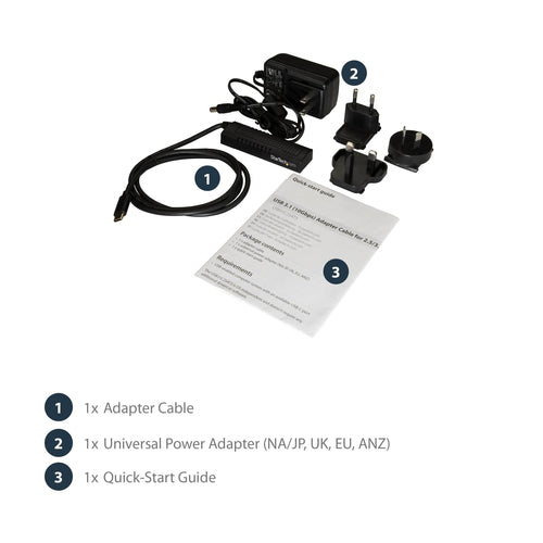 StarTech.com USB31C2SAT3 laptop dock/port replicator