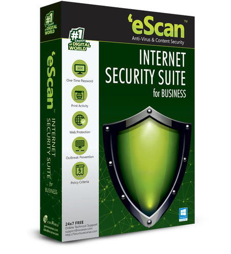 eScan Internet Security for Business 3Y 5U