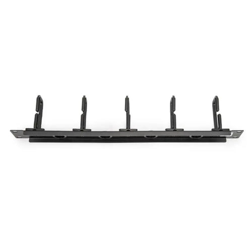 Cable Management Panel Rocstor Black Steel Plastic for Racks