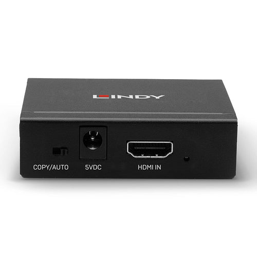 Lindy 4K HDMI Splitter 2 Port 2160p30 3D Support Dual HDMI Output