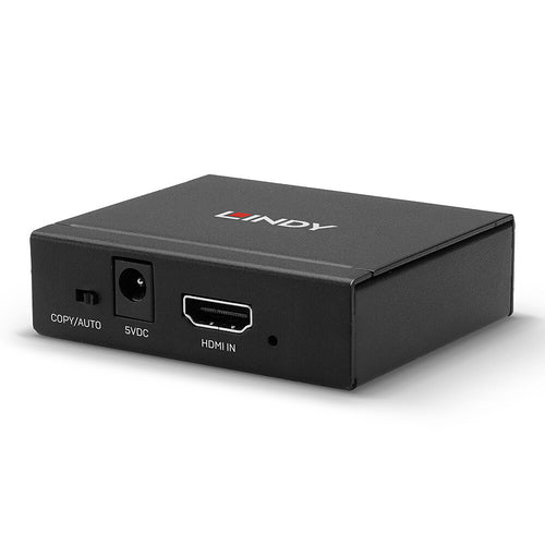 Lindy 4K HDMI Splitter 2 Port 2160p30 3D Support Dual HDMI Output