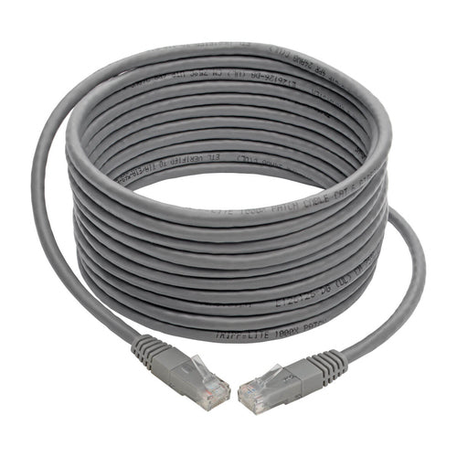 Cat6 Networking Cable Tripp Lite N200-015-GY 15ft PoE RJ-45 Molded