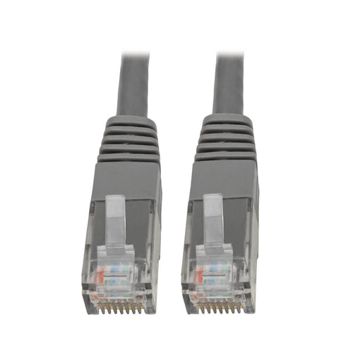 Cat6 Networking Cable Tripp Lite N200-015-GY 15ft PoE RJ-45 Molded