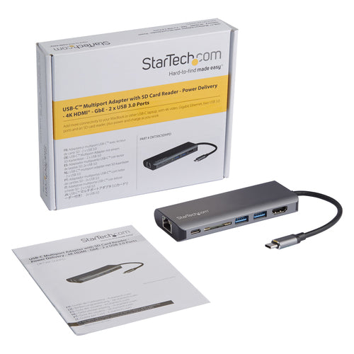 StarTech.com DKT30CSDHPD laptop dock/port replicator