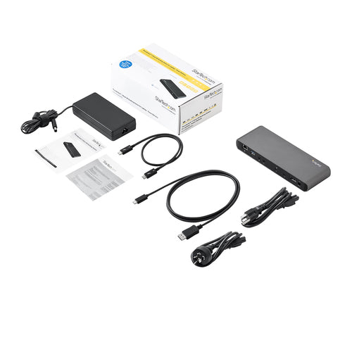 StarTech.com TB3DK2DPPD laptop dock/port replicator