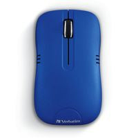 Kabellose optische Maus Verbatim 99766 Beidhändig 1200 DPI Schwarz Blau