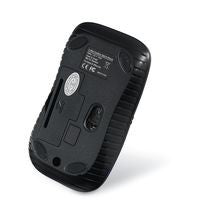 Kabellose optische Maus Verbatim 99766 Beidhändig 1200 DPI Schwarz Blau