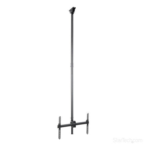 StarTech.com FPCEILPTBLP Deckenhalterung für Bildschirme (32"-75") - Volle Beweglichkeit - Verstellbare VESA-Halterung