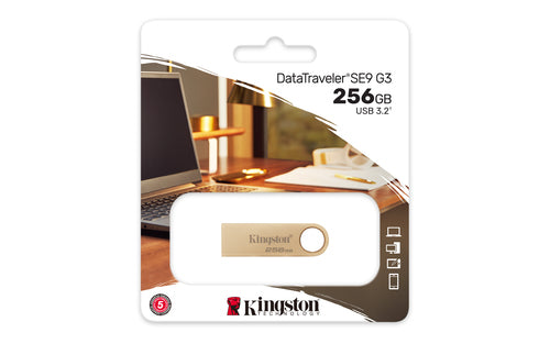 USB Flash Drive Kingston DataTraveler SE9 G3 256GB 220MB/s USB Type-A