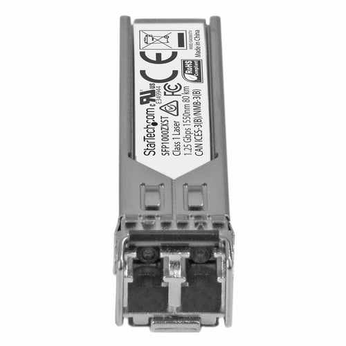 StarTech.com SFP1000ZXST 1-GbE-Netzwerk-Transceiver – 1000BASE-ZX Glasfasermodul – 70 km LC