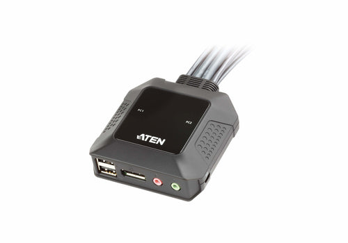 4K Ultra HD KVM-Switch ATEN CS22DP 4096 x 2160 Auflösung